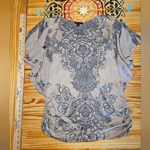 Espresso Sz Large Taupe Color Blouse